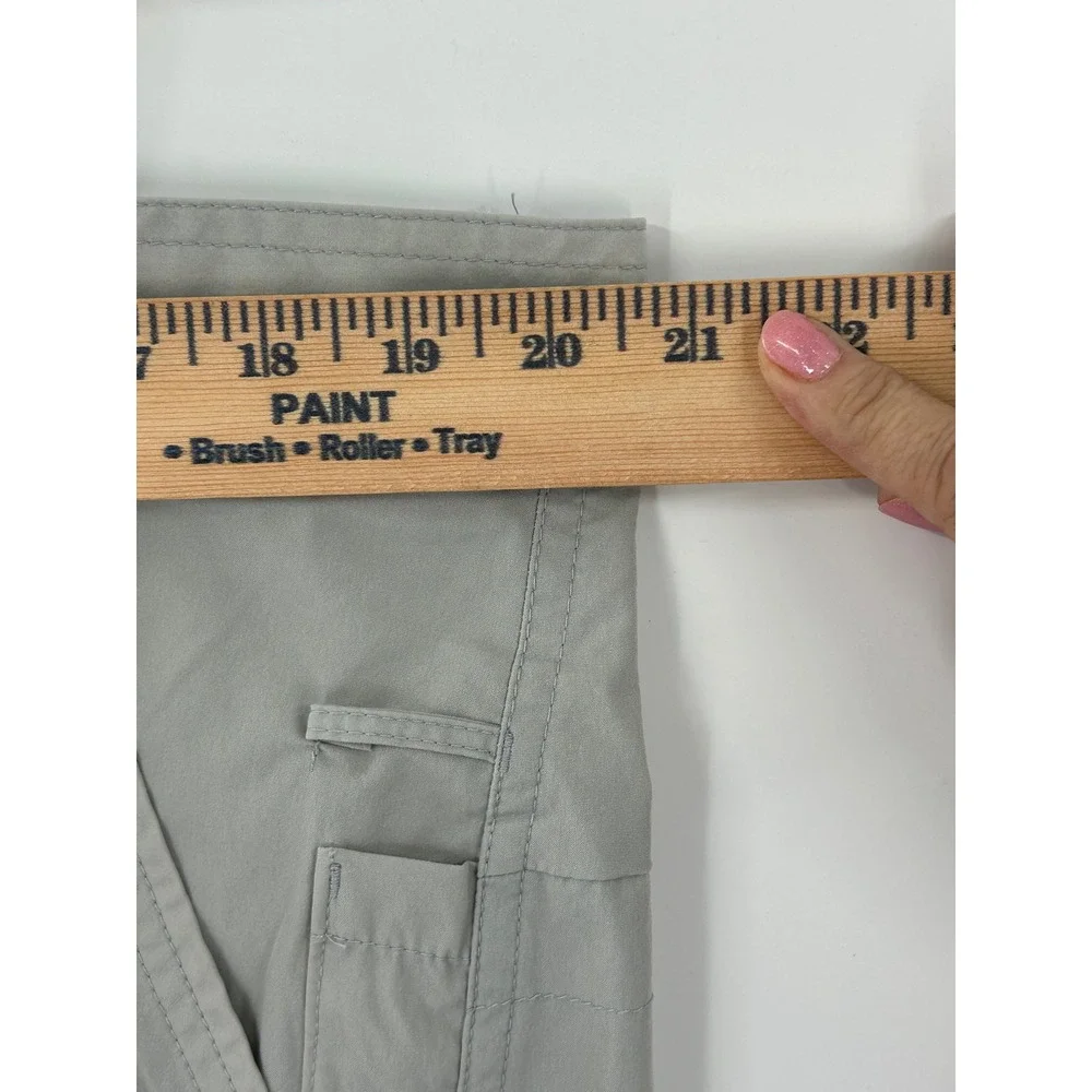 Columbia PFG Mens Gray Omni-Shade Performance Fishing Cargo Shorts XL 8L‎